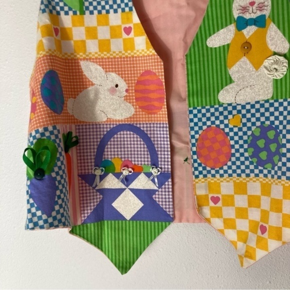 Easter bunny open vest - Picture 3 of 13